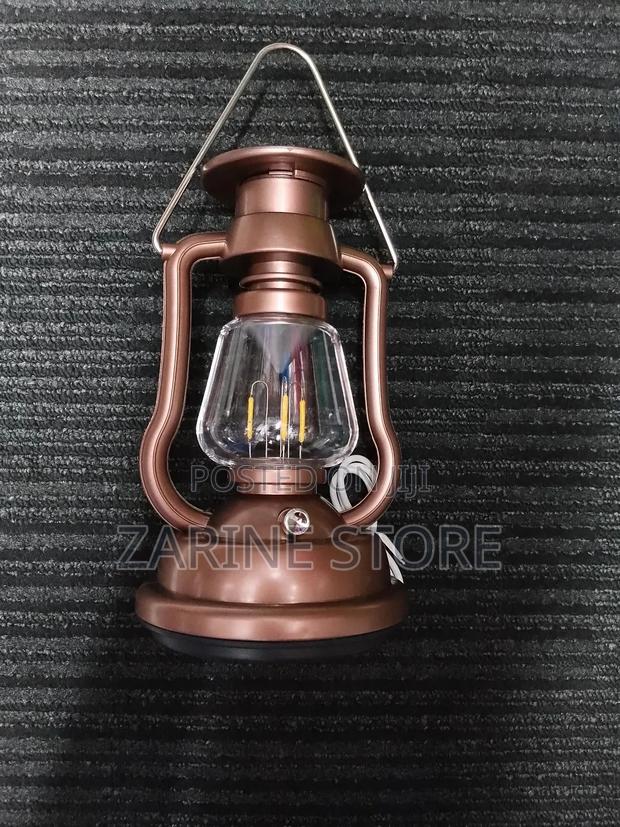 Hand Lantern, Solar Hand Crank Lamp Type C Charging Cable - thumbnail 3