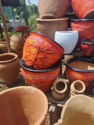 Jar Claypots,Sunset Clay Pots Planters - thumbnail 2