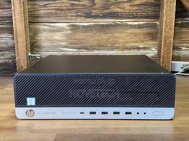 Desktop Computer HP EliteDesk 800 G4 8GB Intel Core I7 SSD 256GB - thumbnail 4