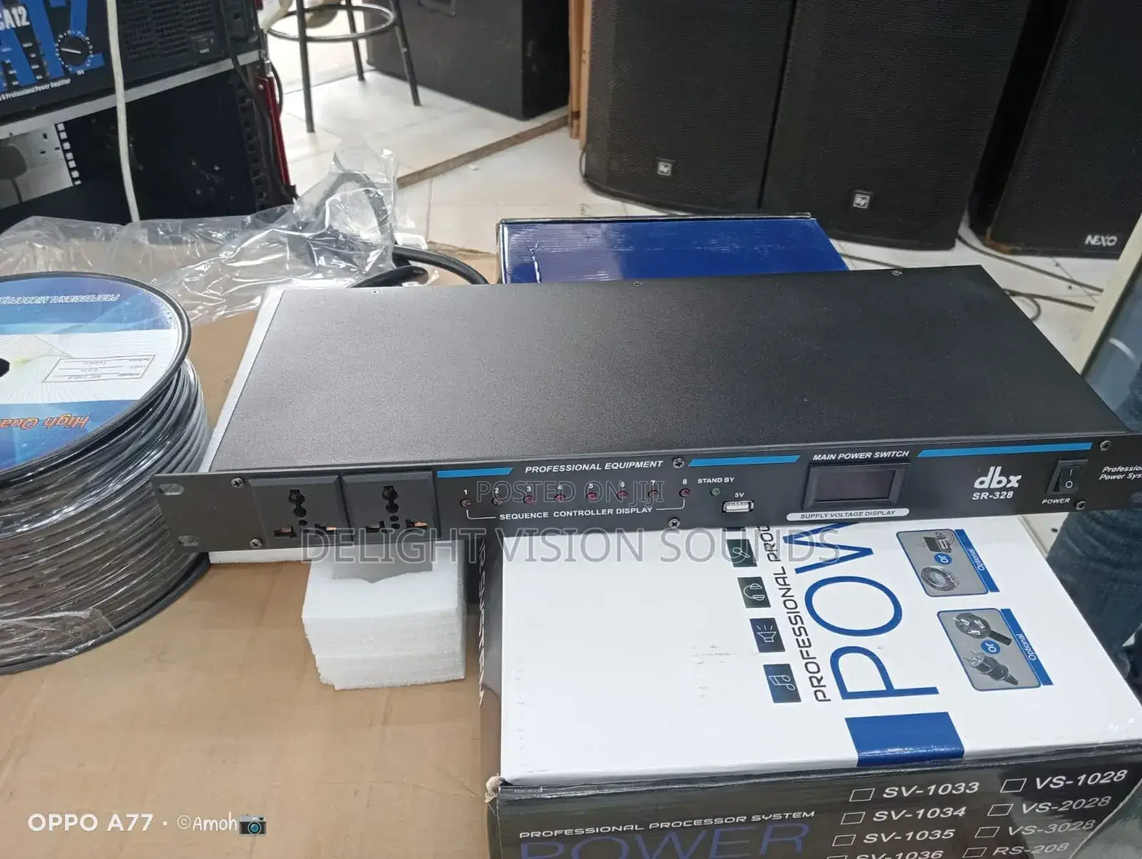 DBX SR-328 Power Sequencer