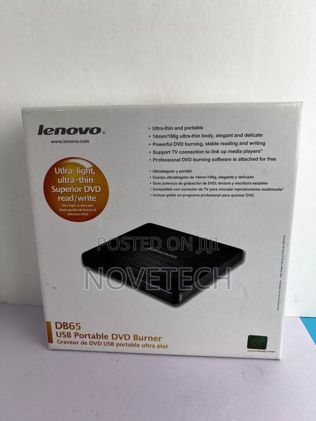 Lenovo Slim DVD Burner DB65, DVD±RW - thumbnail 2