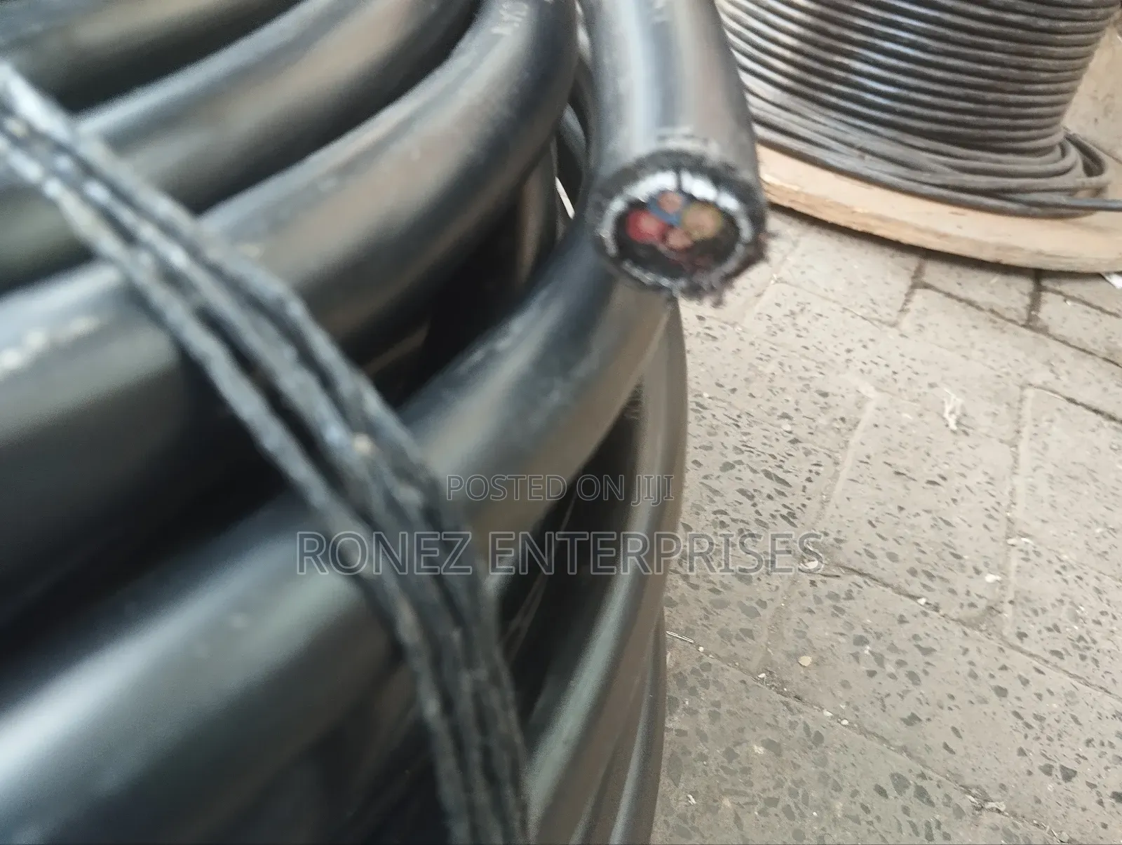 Copper Armoured 10mm 4 Core