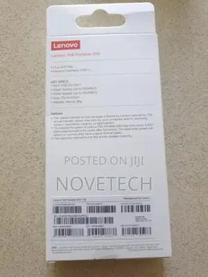New Sealed Lenovo Ps6 1tb Portable SSD