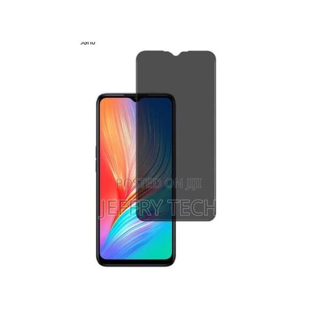 Itel A70 Solid Quality Privacy Tempered Glass - main view