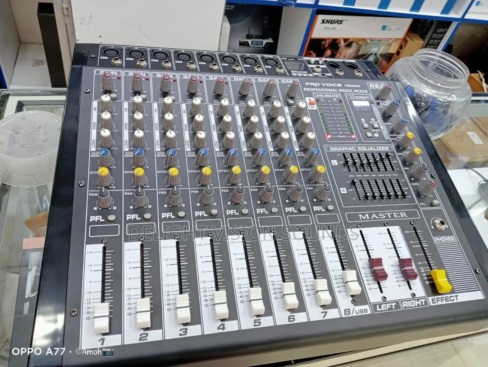 Pro Voice PMX808D Mixer