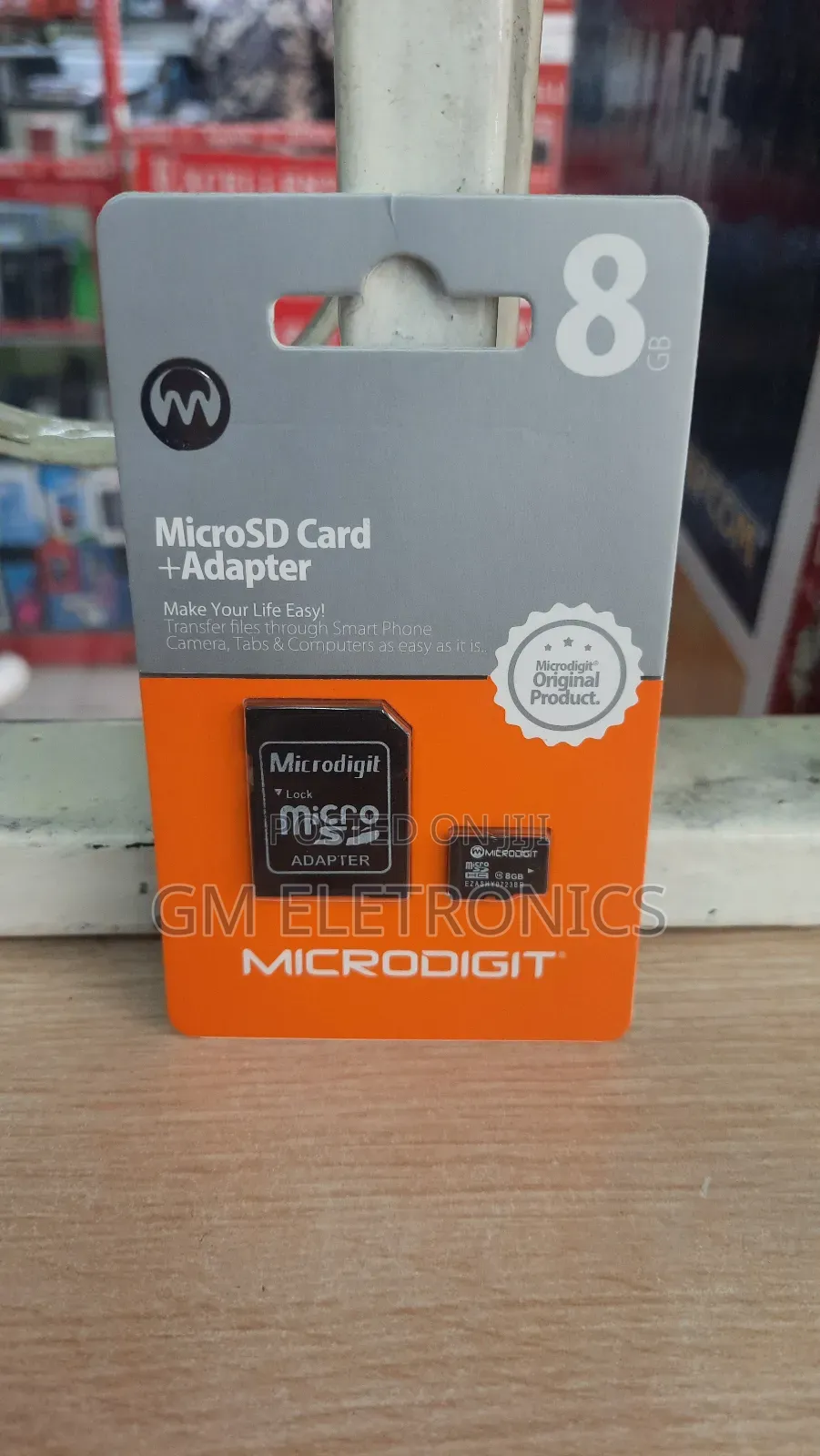 Original 8gb Microdigit Micro-Sd+ Adapter.