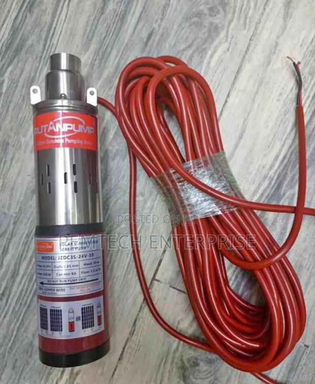 50m Submersible DC Solar Water Pump - main view