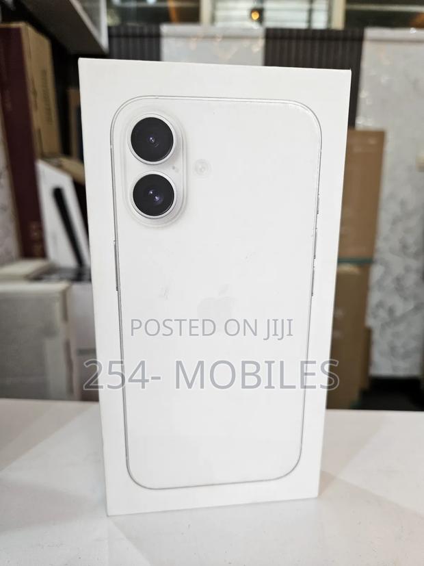 New Apple iPhone 16 256 GB White - thumbnail 2