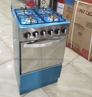 UNITECH Standing Cooker 4 Gas Burner Cooker