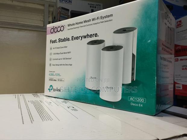 Tp-Link Deco E4(3-Pack): AC1200 Whole-Home Mesh