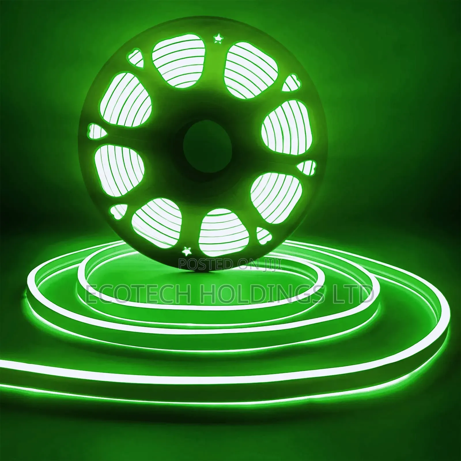 Neon Green Strip Lights