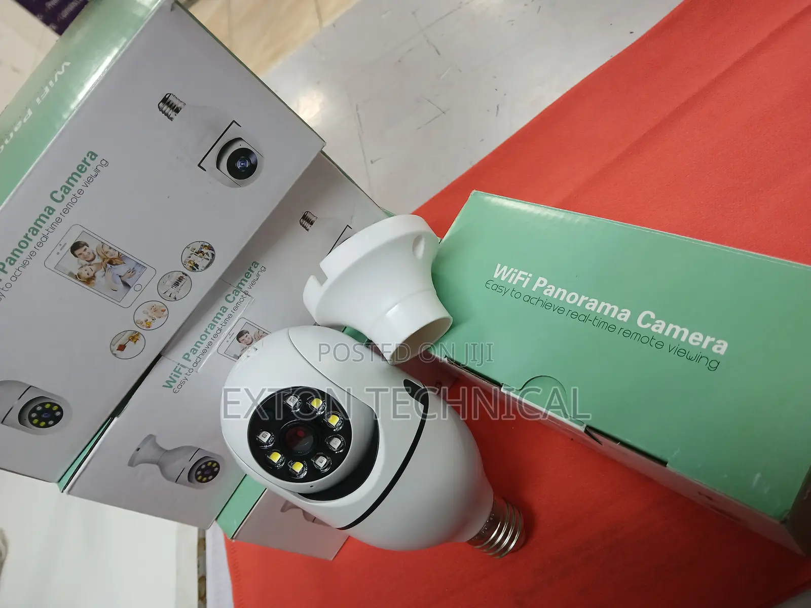 Smart Bulb Camera SD Card Recording