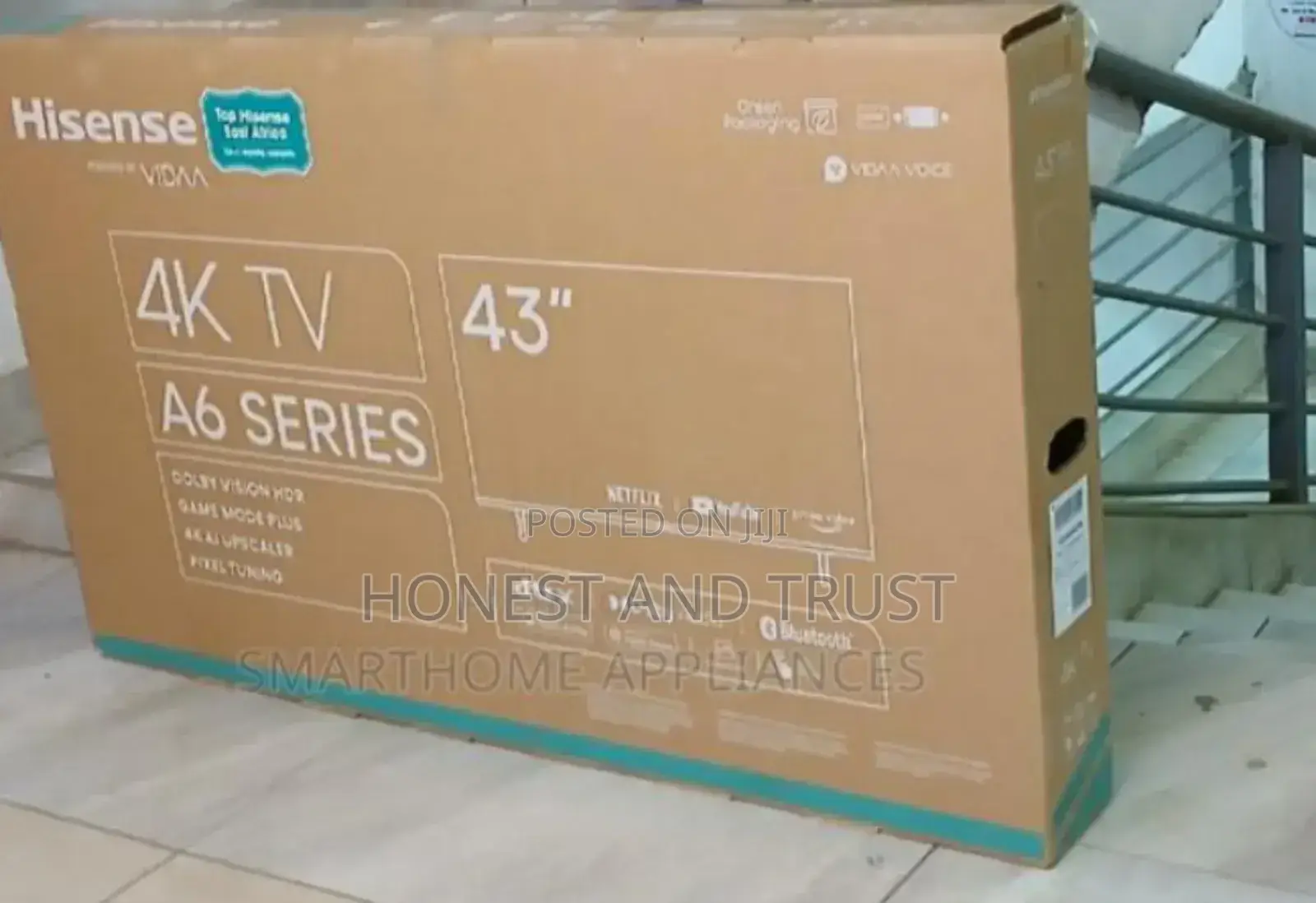A6 Series HISENCE Smart Tv 43 Inches