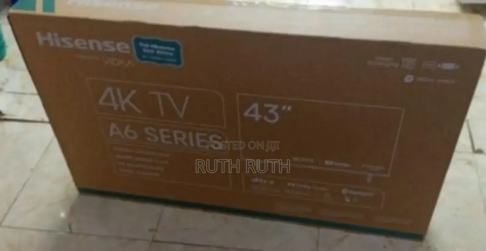 Brand New Hisense 43 Inches a 6 Series Smart Tv