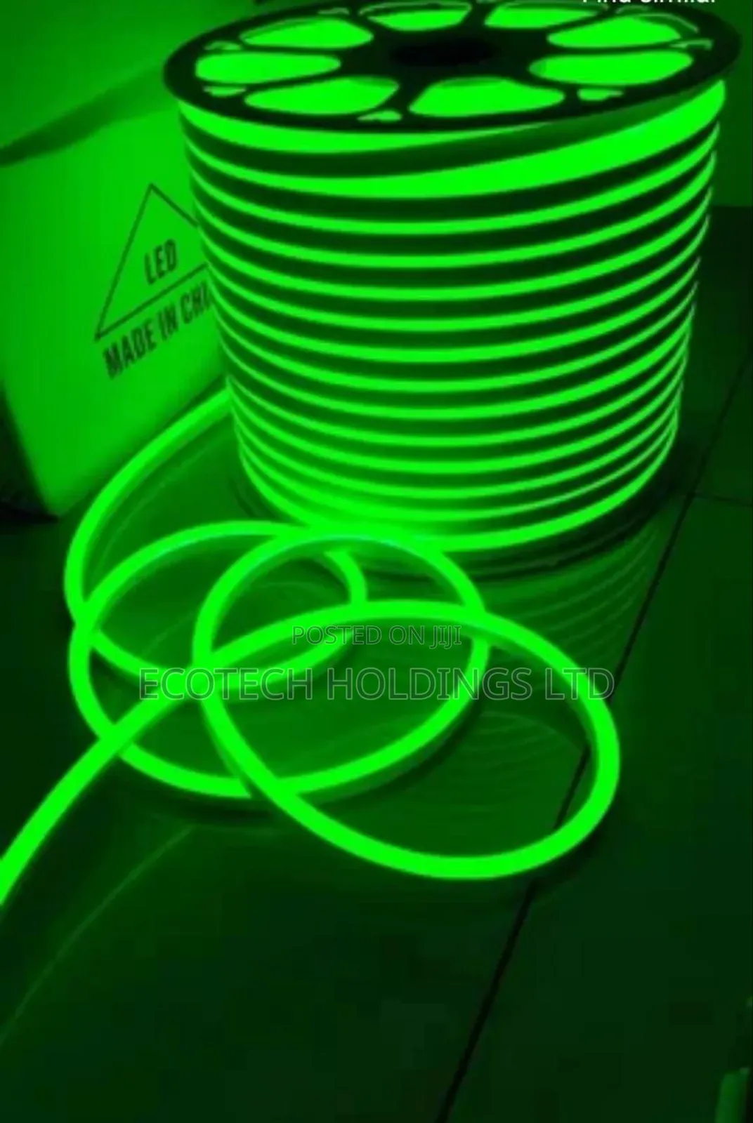 Neon Green Strip Lights Ze4