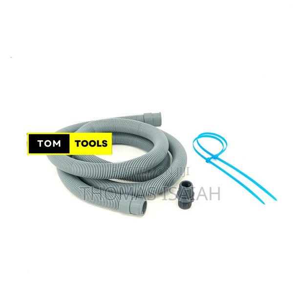 2m Washing Machine Waste Pipe Drain Hose Extender - thumbnail 3