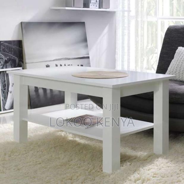 Coffee Table: Living Room Wooden Coffee Table - thumbnail 4