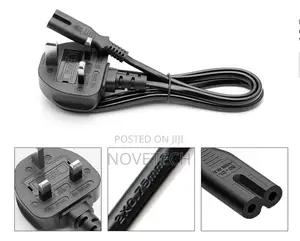 UK 3 Pin Power Cable for PS4, DVD,TV,EPSON,CANON, PRINTER