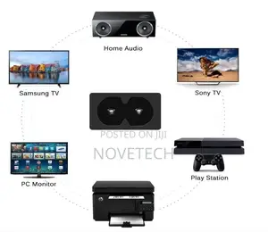 UK 3 Pin Power Cable for PS4, DVD,TV,EPSON,CANON, PRINTER