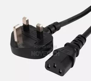 Kettle Lead 1.5M Metre UK Cable for PC, DESKTOP, Monitor