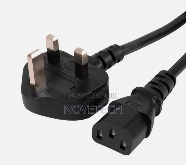 Kettle Lead 1.5M Metre UK Cable for PC, DESKTOP, Monitor