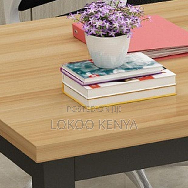 Office Desk: Industrial Study Rectangular Home Office Desk - thumbnail 5