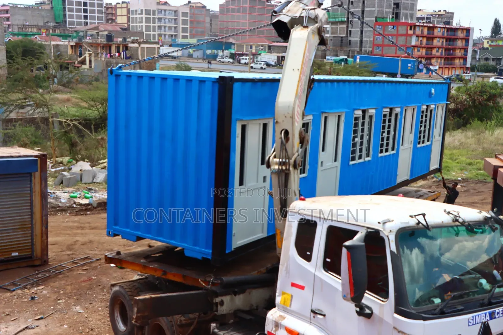 Shipping Container and Container Fabrication- Office Sample.