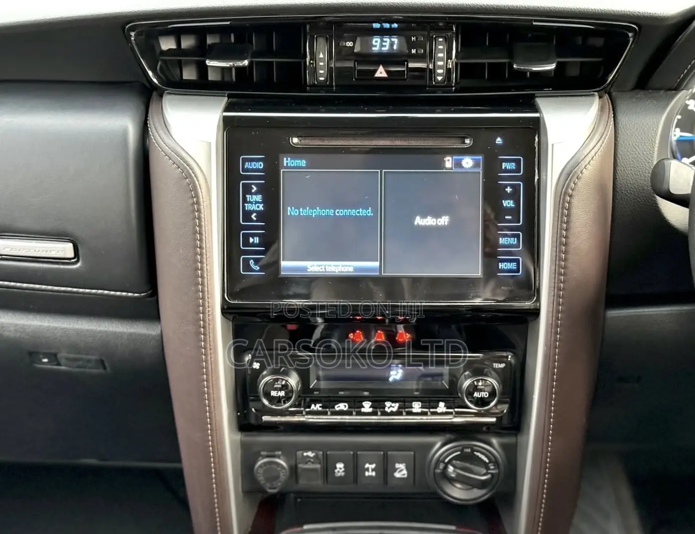 Toyota Fortuner 2.8 D AWD 2017 Silver