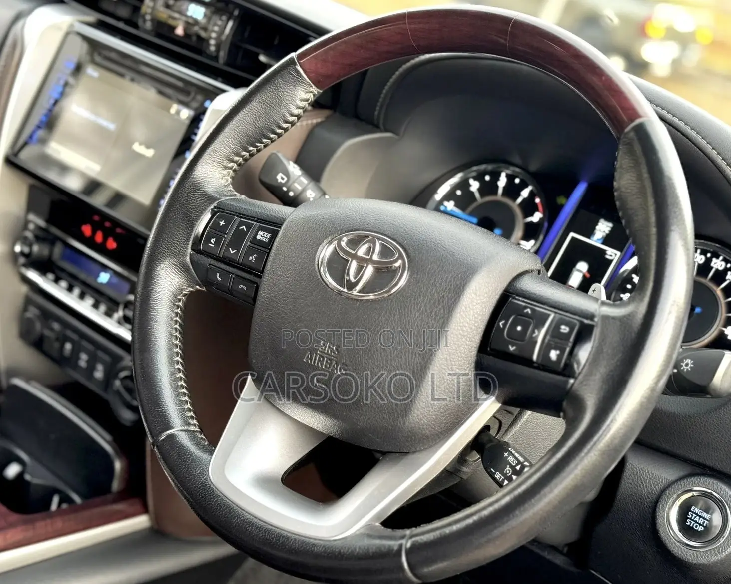 Toyota Fortuner 2.8 D AWD 2017 Silver