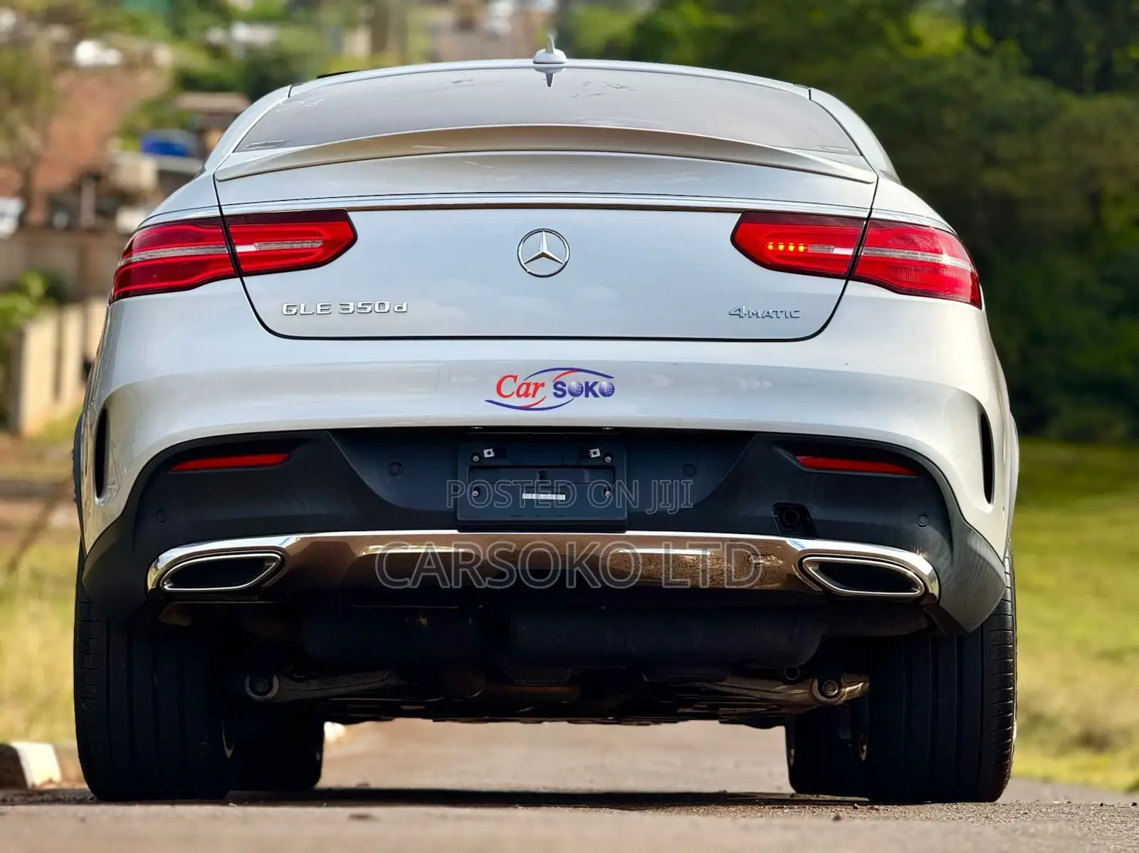 Mercedes-Benz GLE-Class GLE 350d 4MATIC 2017 Silver