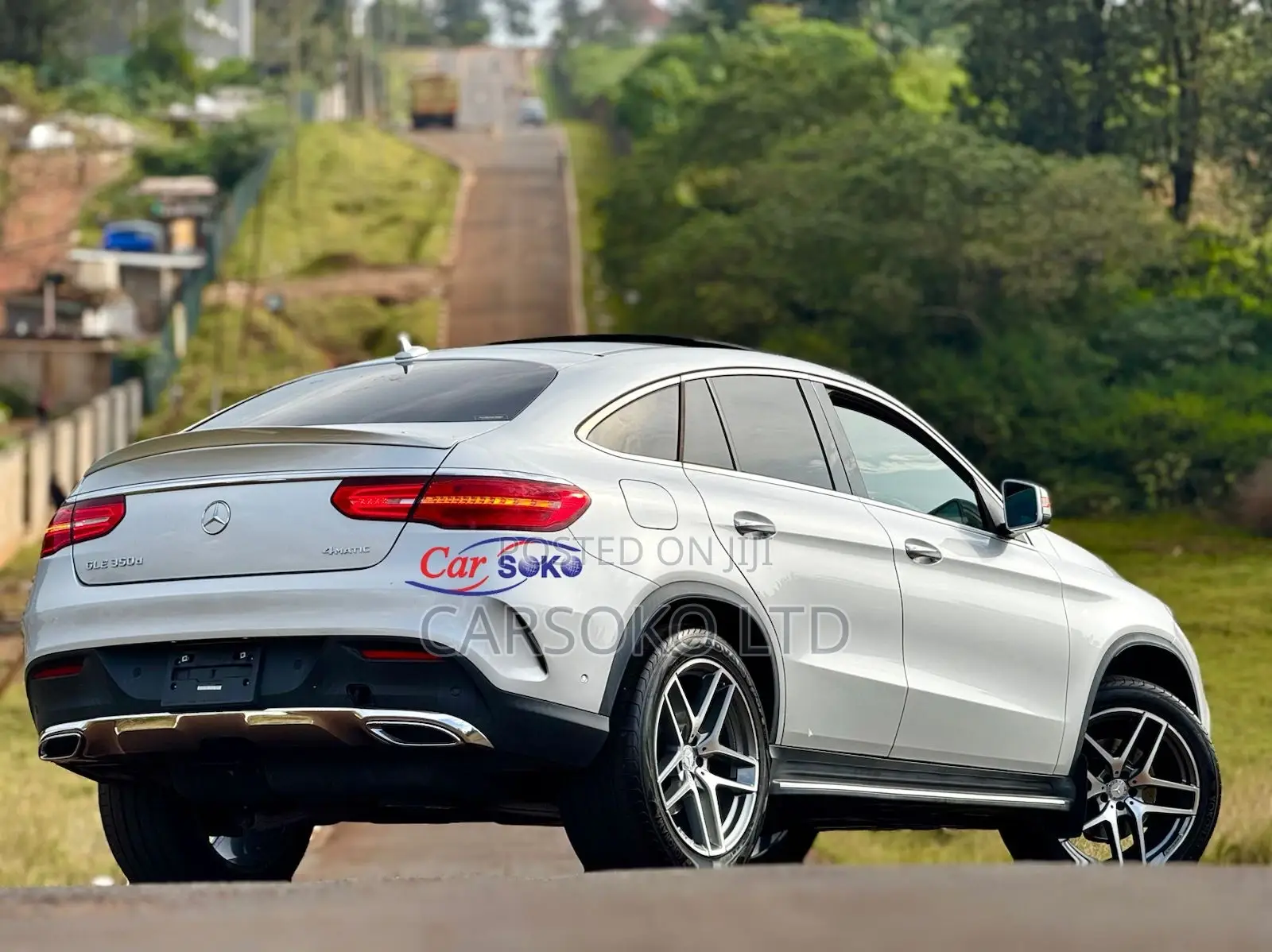 Mercedes-Benz GLE-Class GLE 350d 4MATIC 2017 Silver