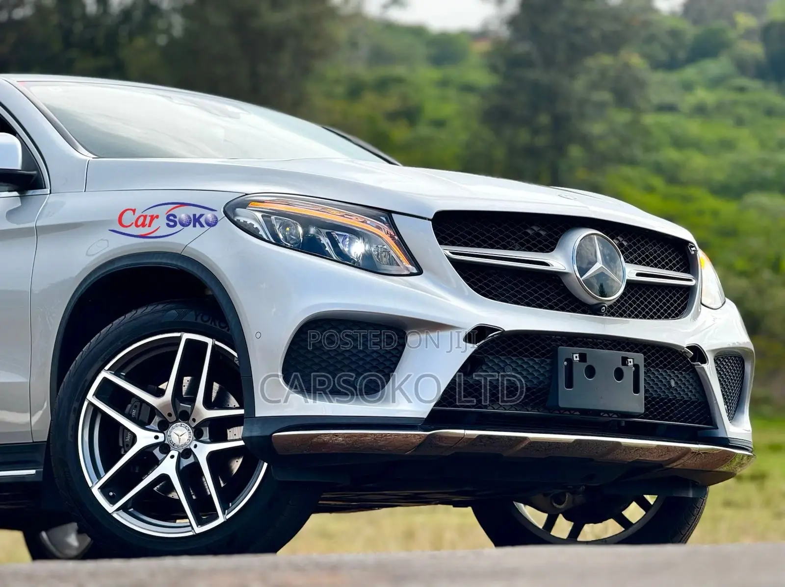 Mercedes-Benz GLE-Class GLE 350d 4MATIC 2017 Silver