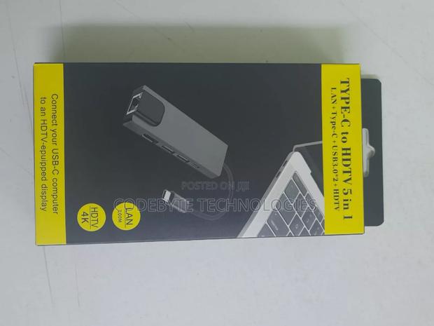 Type C to HDTV 5 IN 1 Adapter