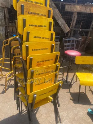 School Chair and Locker