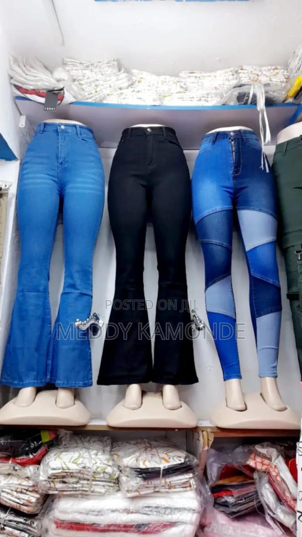 Cute Blue Black Hipster Trouser