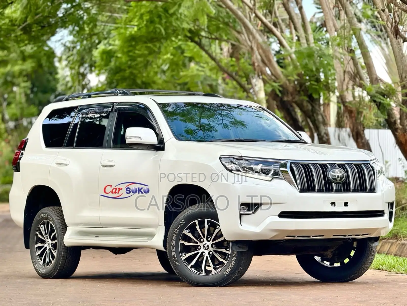 Toyota Land Cruiser Prado 3.0 172hp 2017 White