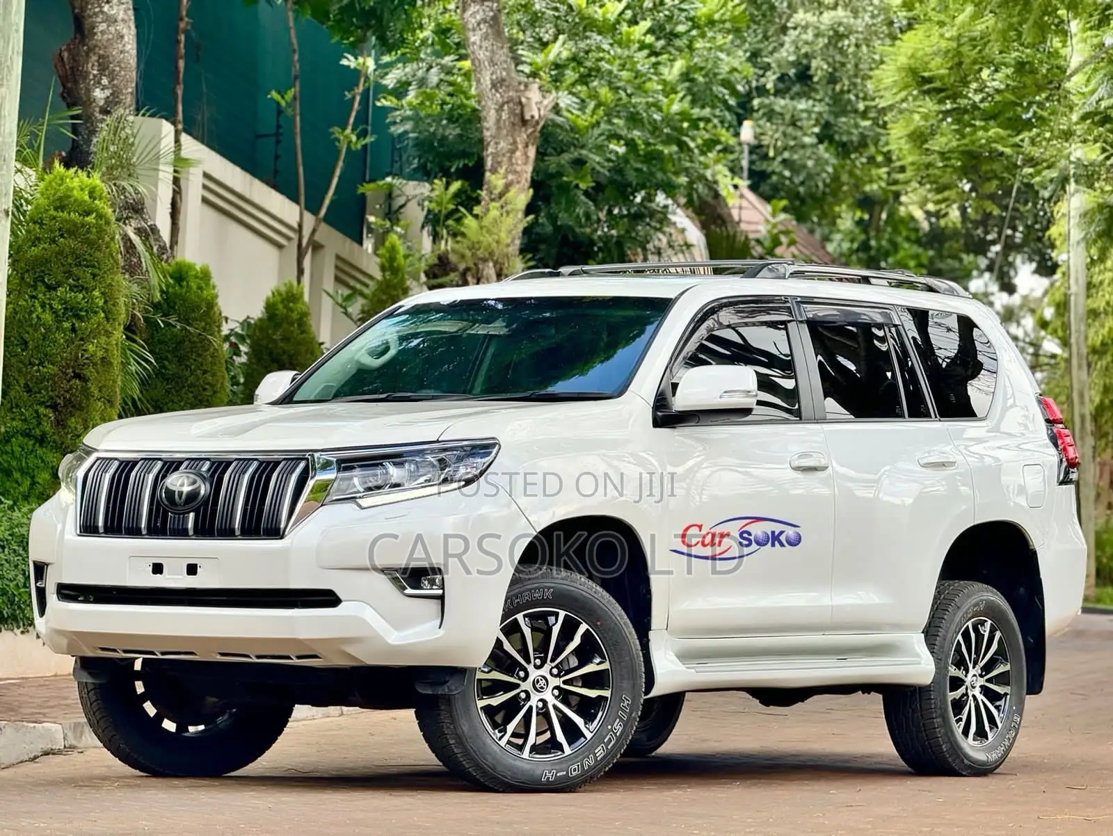 Toyota Land Cruiser Prado 3.0 172hp 2017 White