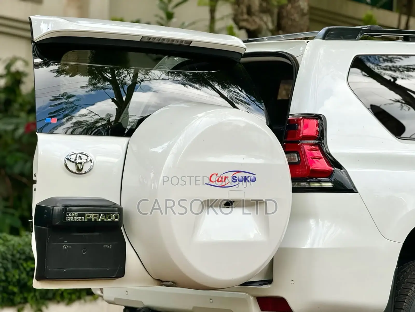 Toyota Land Cruiser Prado 3.0 172hp 2017 White