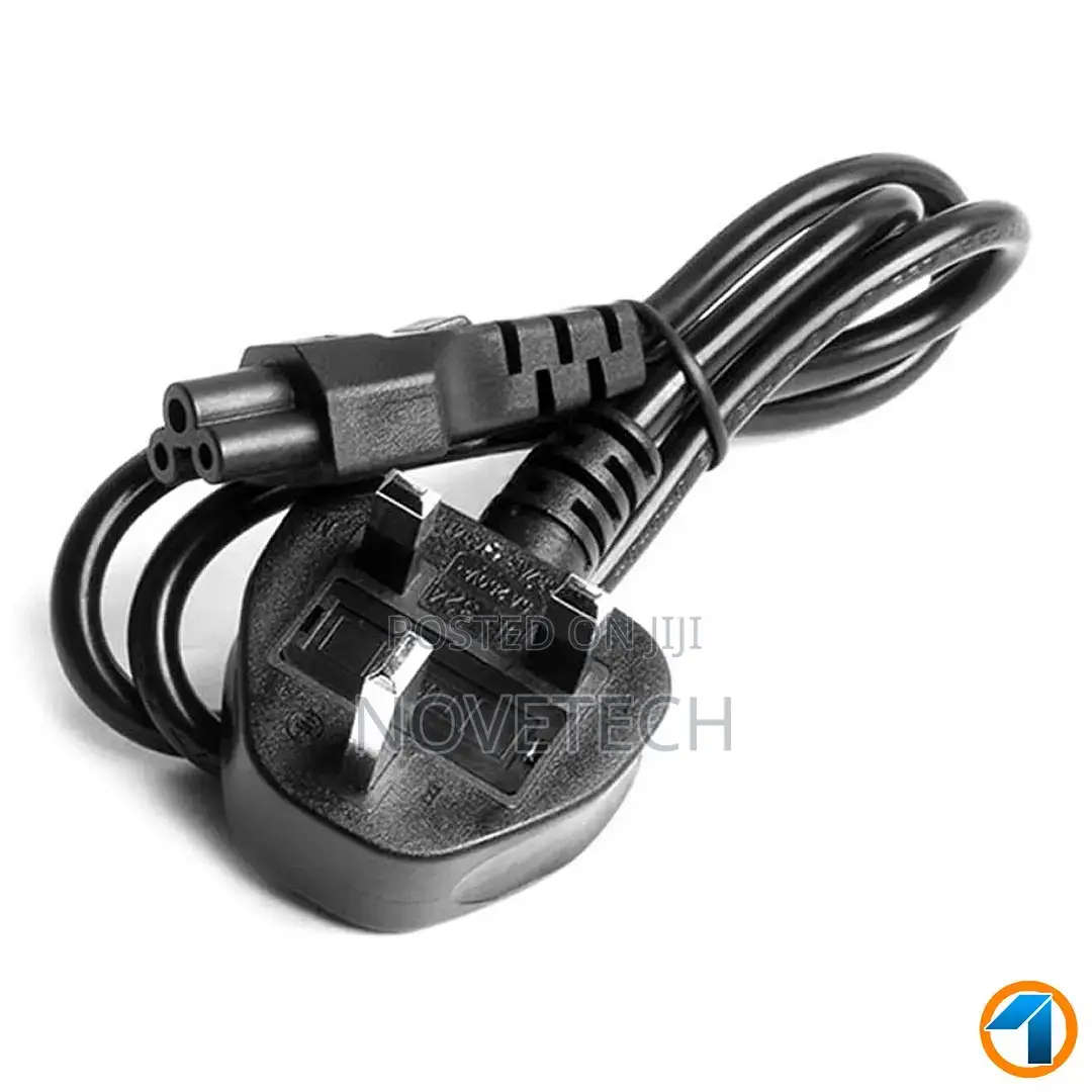 3 Pin UK Laptop Flower Power Cable/Cord for Laptop Adapter