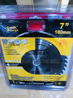 TCT D Max Power Saw Blades. 180mm