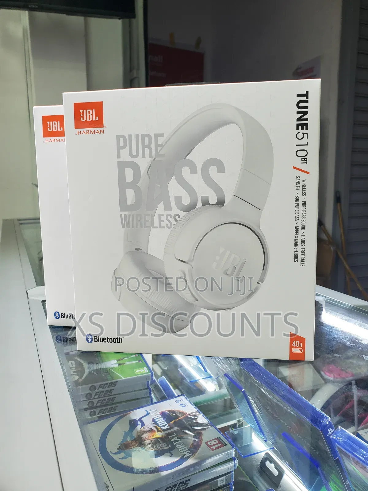 JBL Tune 510BT White Headphones