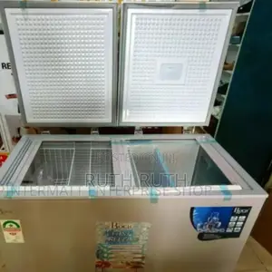 ><Roch 345 Litres Double Door Chest Freezer