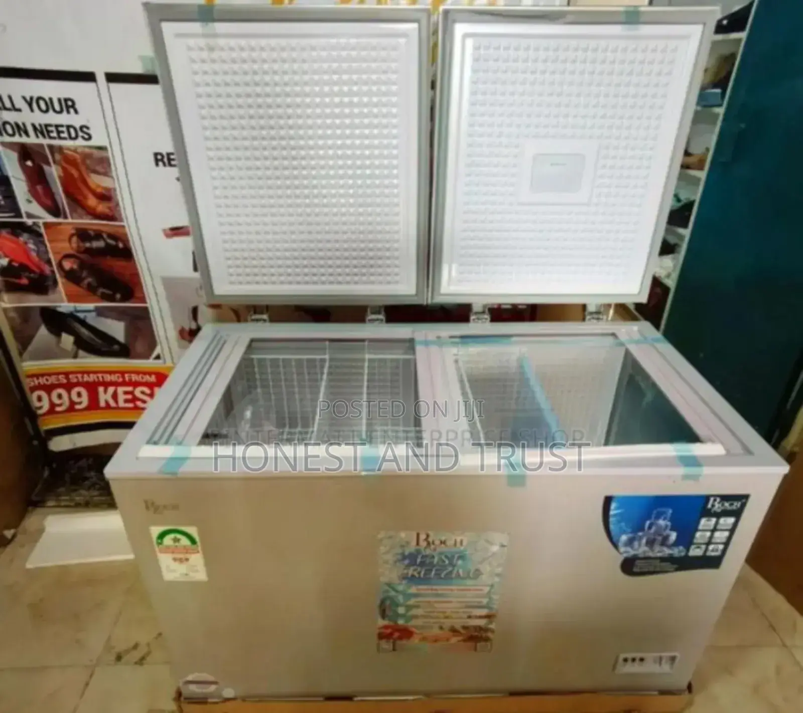 Brand Bew<> 345 Litres Roch Freezer Double Door