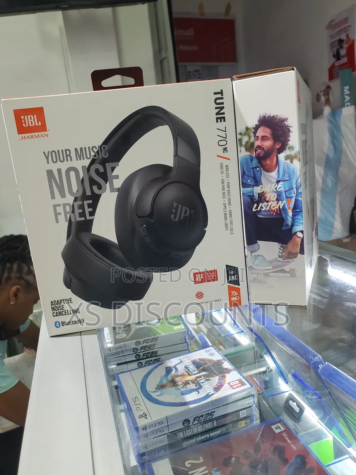 JBL Tune 770nc Adaptive Noise Cancelling! .