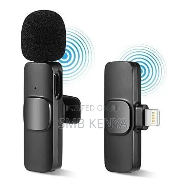 Wireless Lavalier Microphone for iPhone and iPads
