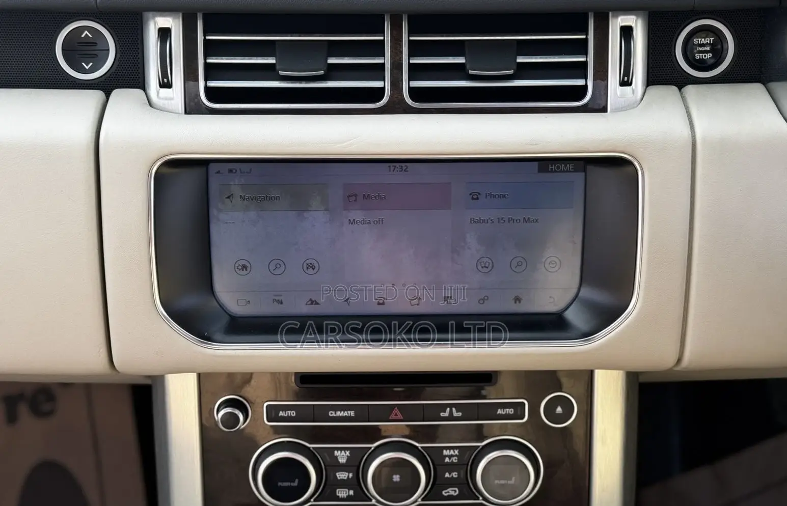 Land Rover Range Rover Vogue 2017 Blue