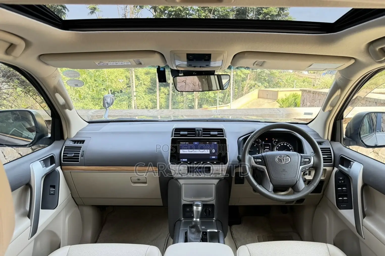 Toyota Land Cruiser Prado 2019 Beige