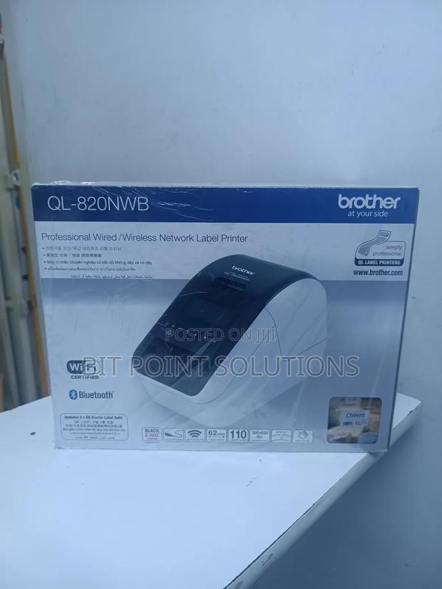 Brother Ql-820nwb Wireless Label Printer/ Brother Ql820nwb - thumbnail 3
