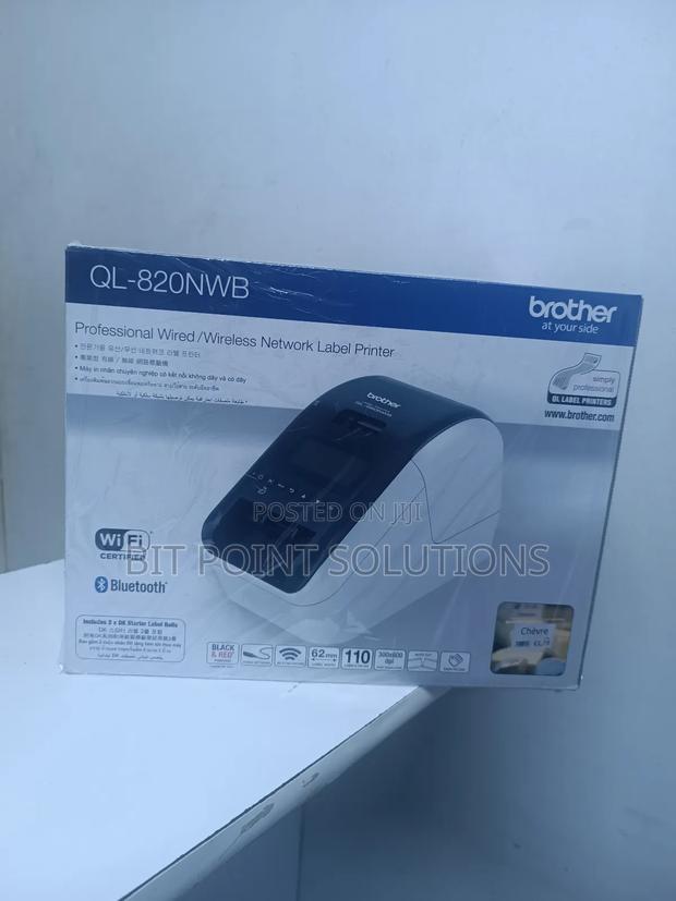 Brother Ql-820nwb Professional Wireless Label Printer '! - thumbnail 3