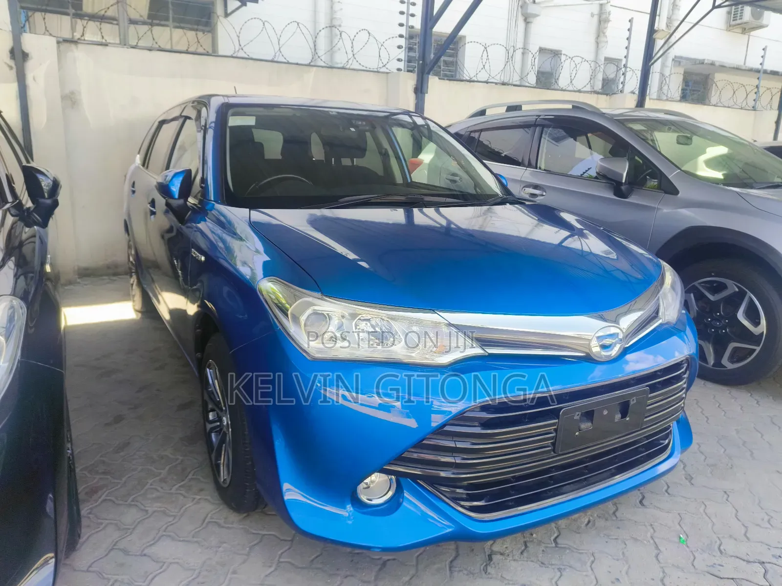 Toyota Corolla Fielder 2017 Blue
